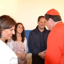 Il Cardinale saluta i Soci Fondatori