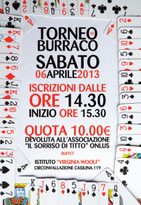 2° Torneo di Burraco 2° Torneo di Burraco