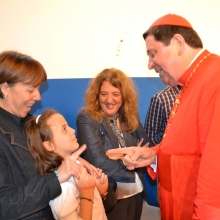 Il Cardinale saluta i Soci Fondatori